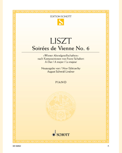 Soireés de Vienne No. 6 A major — 李斯特