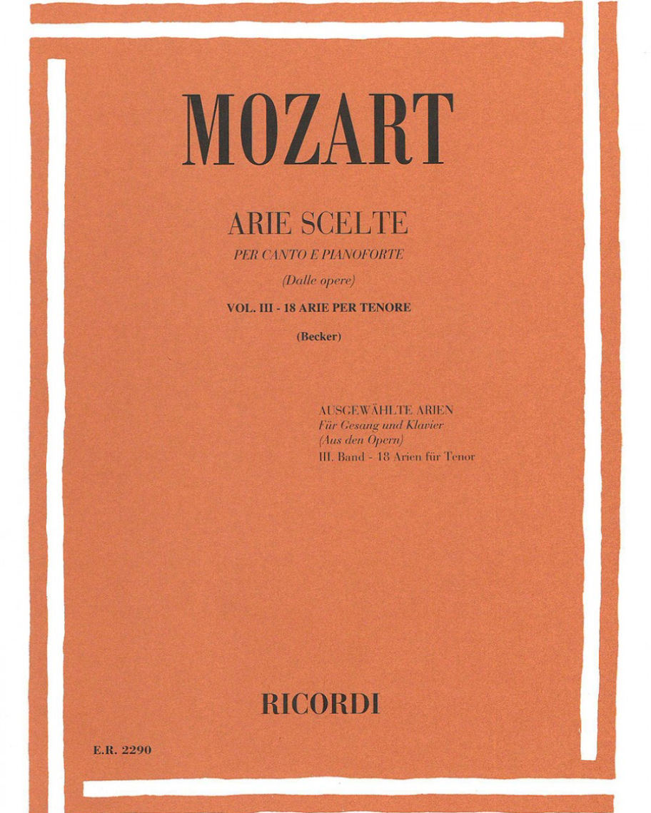 Selected Arias, Vol. 3 — 莫扎特
