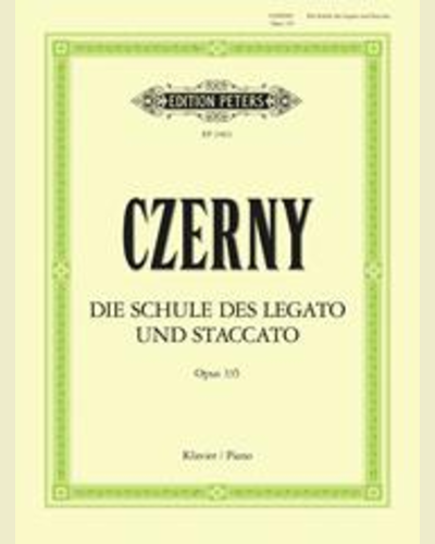 School of Legato & Staccato Op.335 — 车尔尼