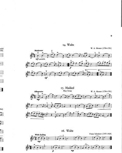 Mailied — 莫扎特