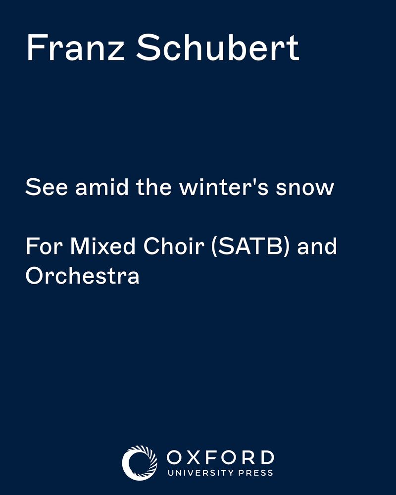 See amid the winter's snow — Gordon Thornett