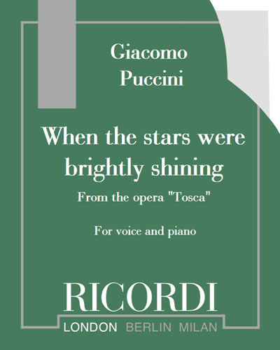 When the stars were brightly shining (from 'Tosca') — Giacomo Puccini