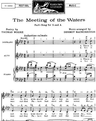 The Meeting of the Waters — Dermot MacMurrough