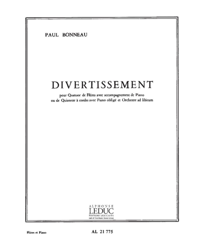 Divertissement — Paul Bonneau