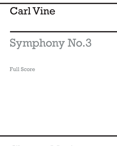 Symphony No. 3 — Carl Vine