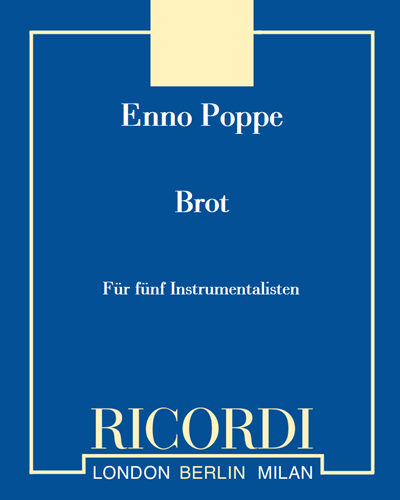 Brot — Enno Poppe