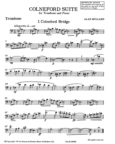 Colneford Suite — Alan Bullard
