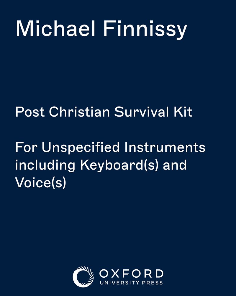 Post-Christian Survival Kit — Michael Finnissy