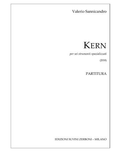 Kern — Valerio Sannicandro