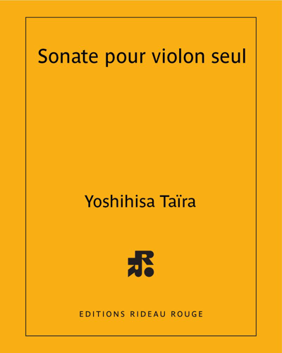 Sonata for Solo Violin — 平义久
