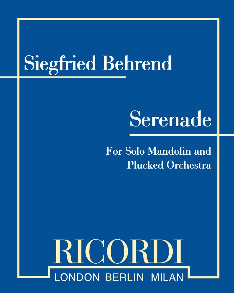 Serenade — Siegfried Behrend
