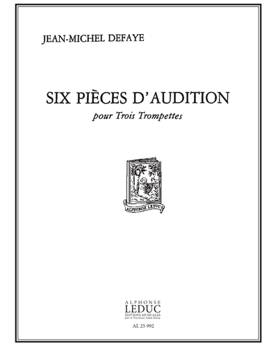 Six Pièces d'Audition (for Three Trumpets) — Jean-Michel Defaye