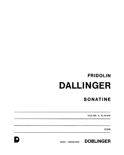 Sonatina — Fridolin Dallinger