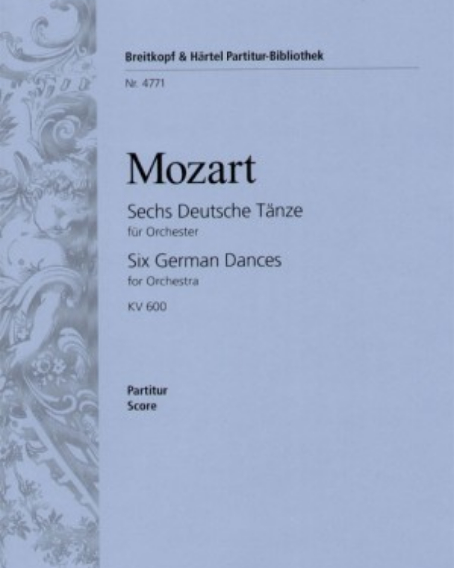 6 Deutsche Tänze, K. 600 — 莫扎特