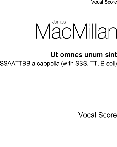 Ut omnes unum sint — 詹姆斯·麦克米伦