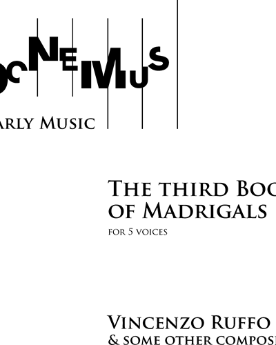 The Third Book of Madrigals — Vincenzo Ruffo