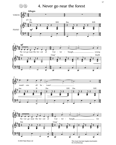 Never Go Near The Forest (from 'Tam Lin') — Lin Marsh