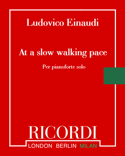 At a slow walking pace — 艾奥迪