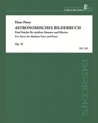 Astronomical Picture Book, op. 22 — Hans Poser
