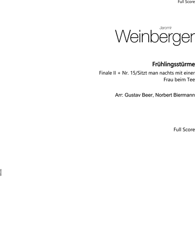 Frühlingsstürme — 雅罗米尔·魏因贝格尔