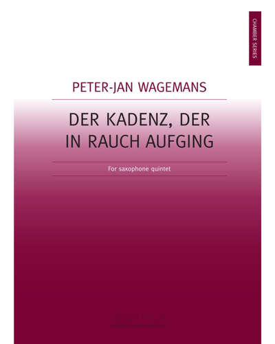 Der Kadenz, der in Rauch aufging — Peter-Jan Wagemans