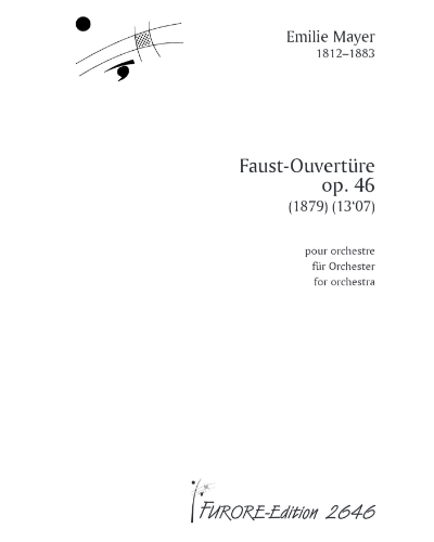 Overture to 'Faust', op. 46 — Emilie Mayer