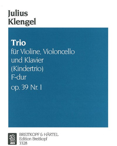 Kindertrio F-dur op. 39 Nr. 1 — 克伦格尔