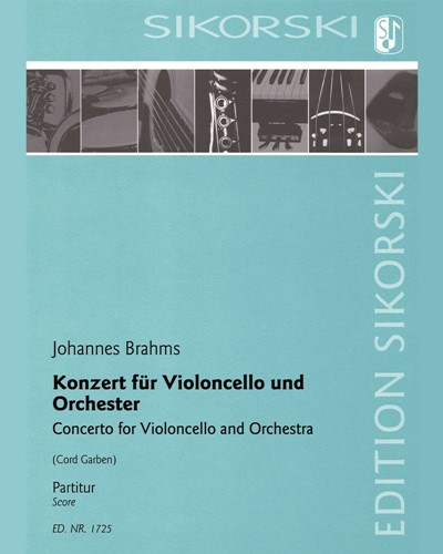 Concerto for Violoncello and Orchestra in A minor — 勃拉姆斯