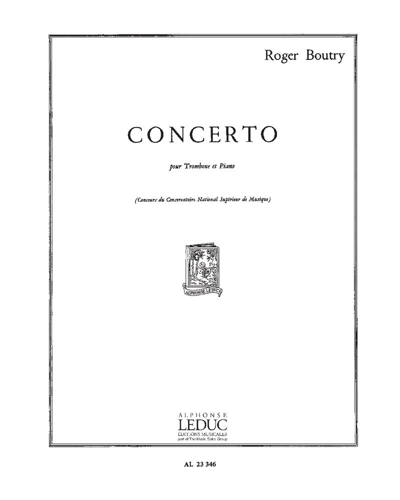 Concerto — Roger Boutry