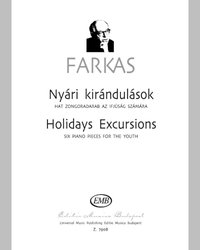 Holidays Excursions — Ferenc Farkas