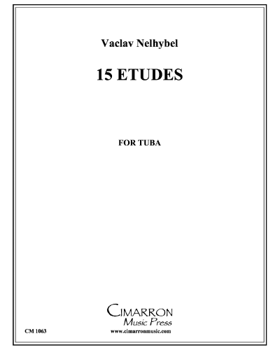 Fifteen Tuba Etudes — Václav Nelhýbel