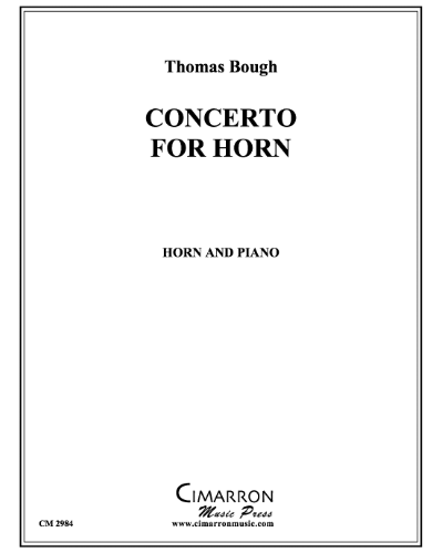 Concerto for Horn — Thomas Bough