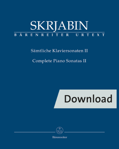 Complete Piano Sonatas, Volume II — Skrjabin Aleksandr