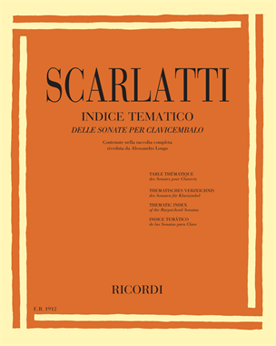 Thematic Index of the Sonatas for Harpsichord — Domenico Scarlatti