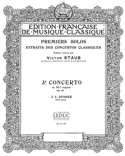 Solo No. 1 (from Concerto No. 3 in E-flat major, op. 15) — 杜舍克