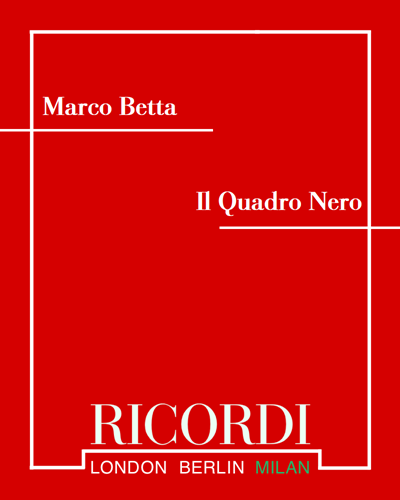 Il Quadro Nero — Marco Betta