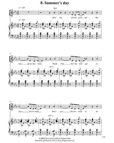 Summer's Day (from 'Love Story') — Howard Goodall