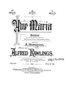 Ave Maria — Alfred Rawlings