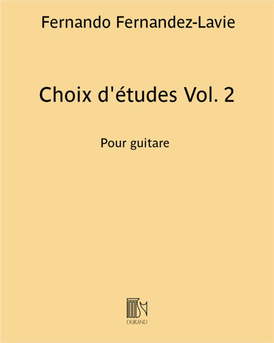 Choix d'études Vol. 2 — Fernando Fernandez-Lavie