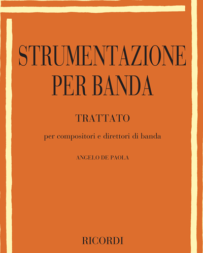 Strumentazione per banda — Angleo De Paola