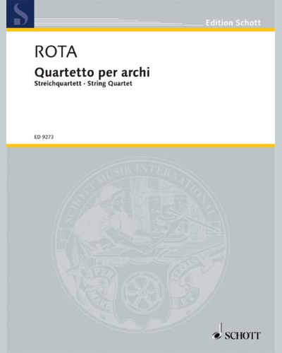 Quartetto per archi — 尼诺·罗塔