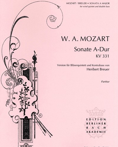 Sonata in A major, K. 331 — Wolfgang Amadeus Mozart