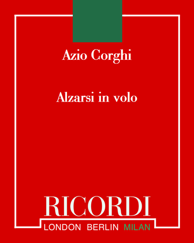 Alzarsi in volo — Azio Corghi