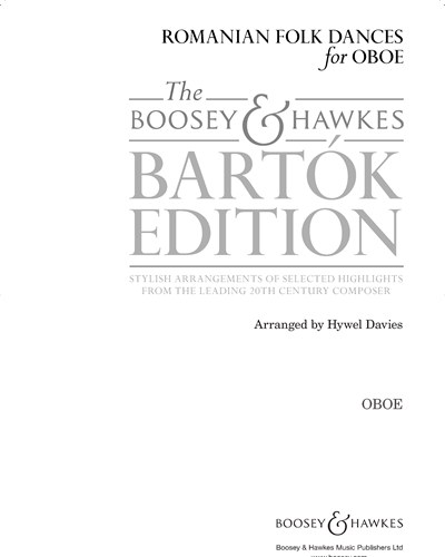 Romanian Dances — Béla Bartók