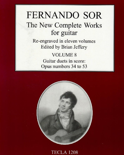 The New Complete Works for Guitar, Volume  8 — 费尔南多·索尔