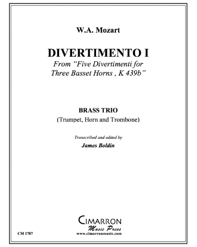 Divertimento I (from '5 Divertimenti, K. 439b') — 莫扎特