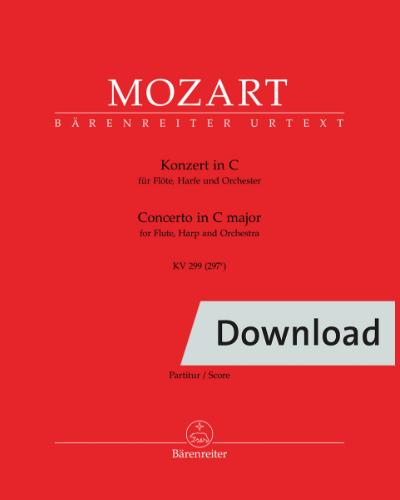 Concerto for Flute, Harp and Orchestra in C major K. 299 (297c) — Wolfgang Amadeus Mozart