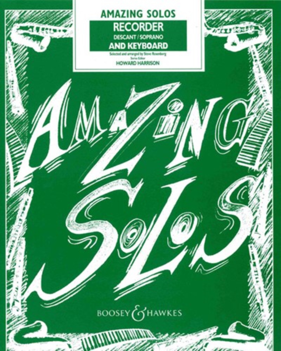 Amazing Solos for Descant Recorder — Howard Harrison