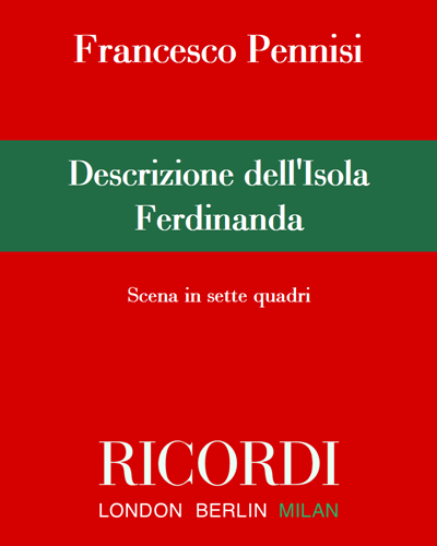 Descrizione Dell' Isola Ferdinanda — Francesco Pennisi