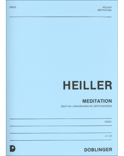 Meditation 'Victime paschali laudes' for Organ — Anton Heiller
